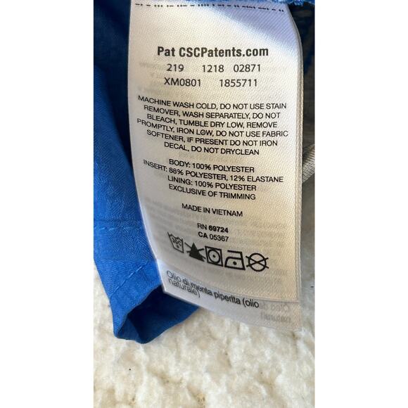 Columbia PFG Omni Freeze Shirt Men's Sz XL Blue/Gray Button Outdoor - Picture 7 of 8